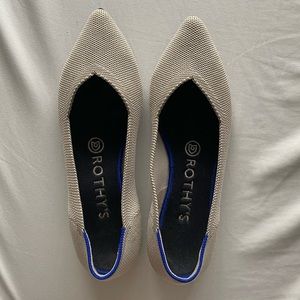 Rothy’s Grey Flats size 7.